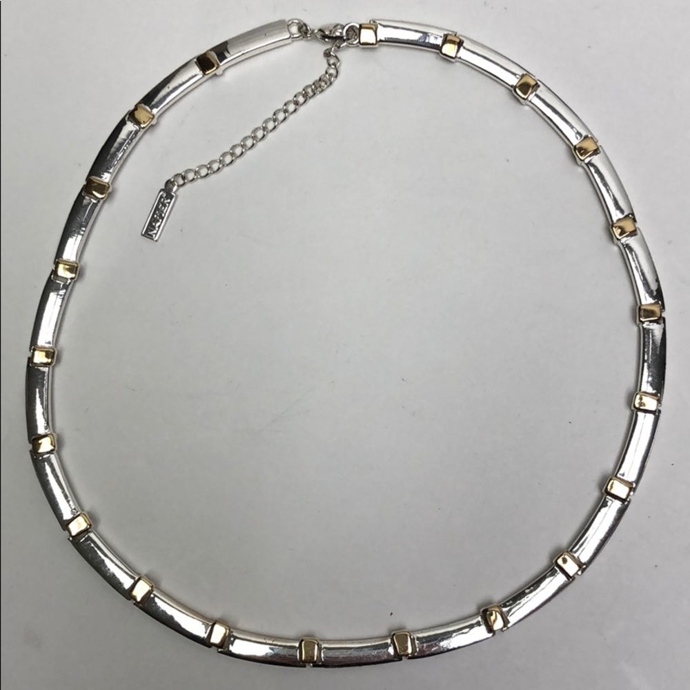 Napier Naklace silver Gold tone New